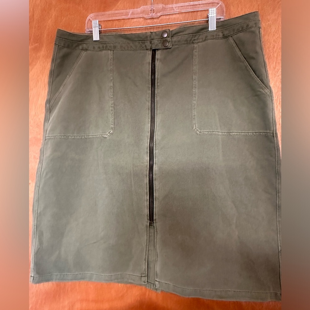 Nordstrom Caslon knit utility skirt size XXL